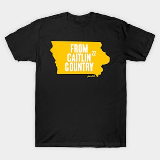 From Caitlin Clark Country T-Shirt